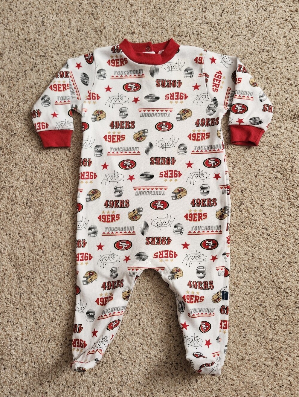 Nfl Gerber 49ers Baby Bodysuit